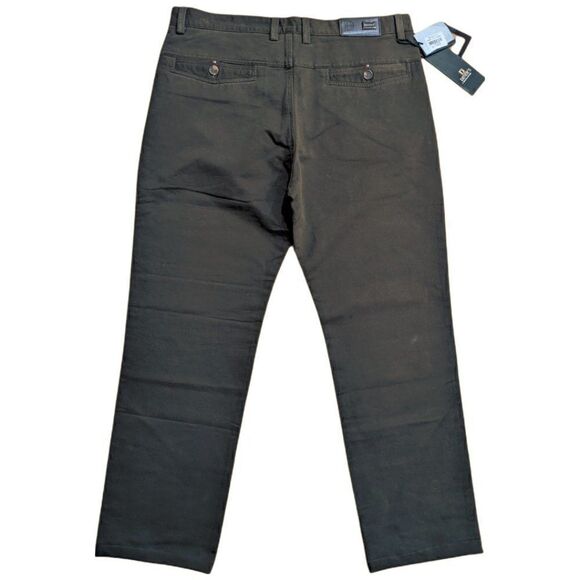 NWT Diner's Mans Fashion Brown Classic Fit Men's Chino Pants Size 36 - Picture 2 of 10
